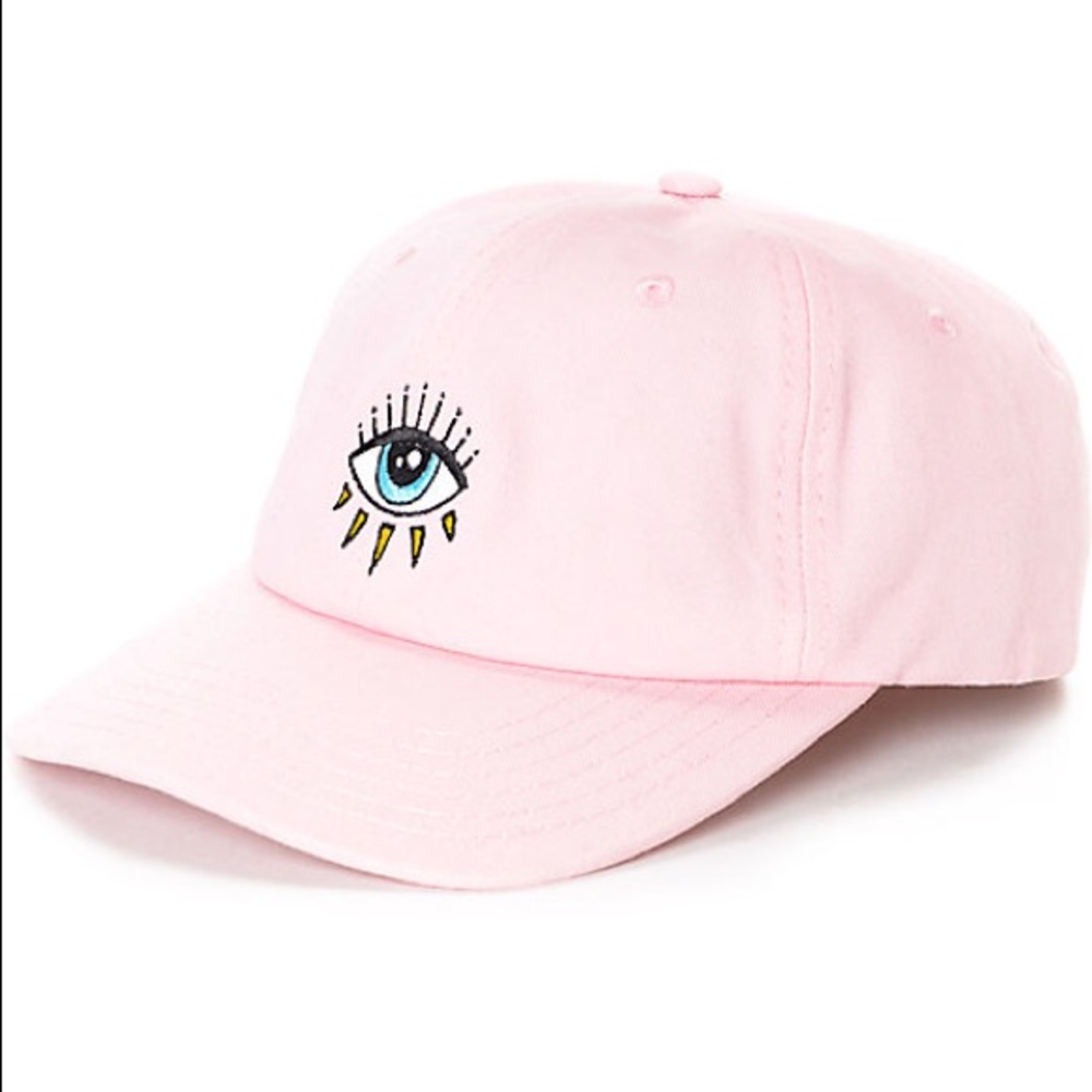 zumiez/empyre pink “all seeing eye” ball cap NWOT